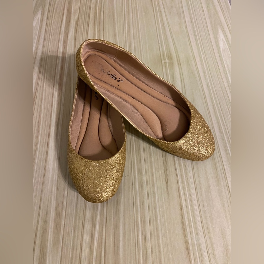 Hand-Glittered Flats